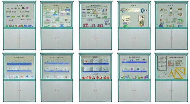 CLG-N04型 多媒體智能控制《機械工程制圖》陳列柜